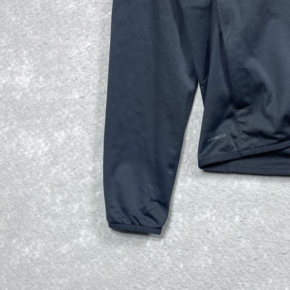 Nike Sweatshirt Womens Medium Black Full Zip Athletic Zipper Pockets Top Jacket - Picture 5 of 13